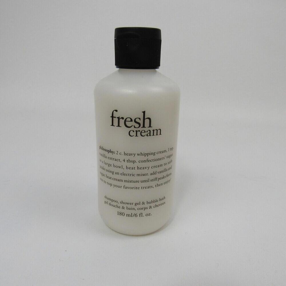 Philosophy Fresh Cream 6oz‎ Shampoo, Shower Gel, & Bubble Bath for Unisex